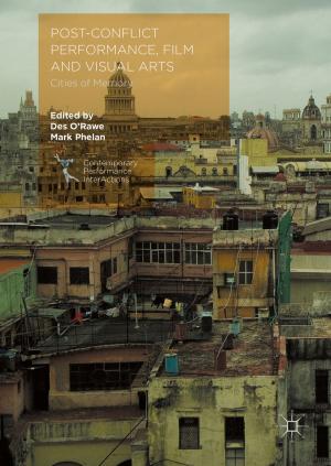 Cover of Post-Conflict Performance, Film and Visual Arts