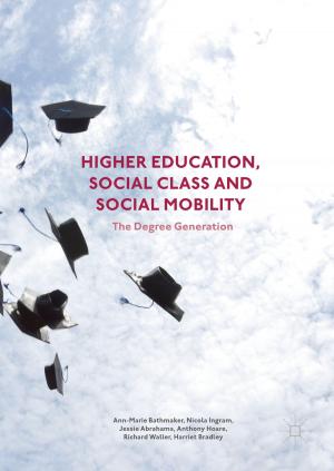 Book cover of Higher Education, Social Class and Social Mobility