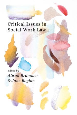 Cover of the book Critical Issues in Social Work Law by David Lavallee, John Kremer, Aidan Moran