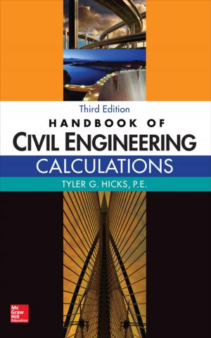 Cover of the book Handbook of Civil Engineering Calculations, Third Edition by Sharon Hadary, Laura Henderson