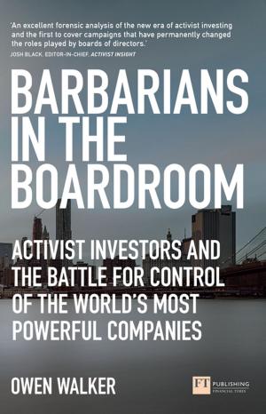 Cover of the book Barbarians in the Boardroom by David Molden, Pat Hutchinson