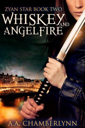 Cover of the book Whiskey and Angelfire by Kat Bastion