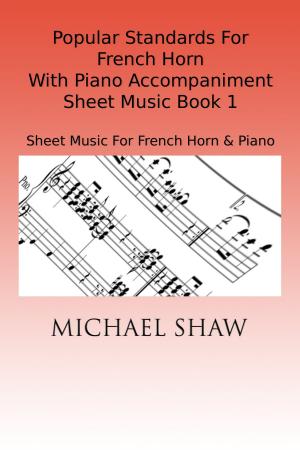Cover of Popular Standards For French Horn With Piano Accompaniment Sheet Music Book 1