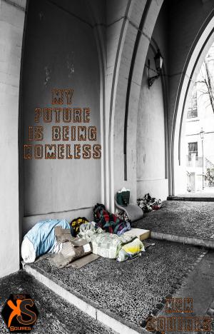Cover of the book My Future Is Being Homeless by Peter Corney, Justin Field