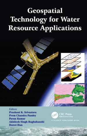 Cover of the book Geospatial Technology for Water Resource Applications by Peter Edwards, Jones Stephen, Dennis Shale, Mark Thursz