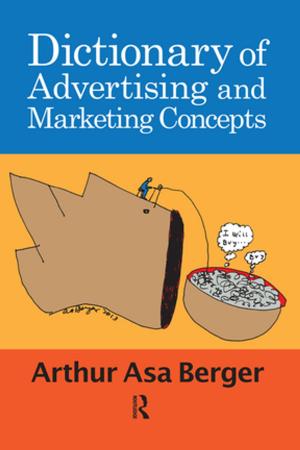 Cover of the book Dictionary of Advertising and Marketing Concepts by Patrick Akos, Christopher Lineberry, J. Allen Queen