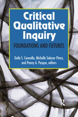 Cover of the book Critical Qualitative Inquiry by Ingo Gildenhard