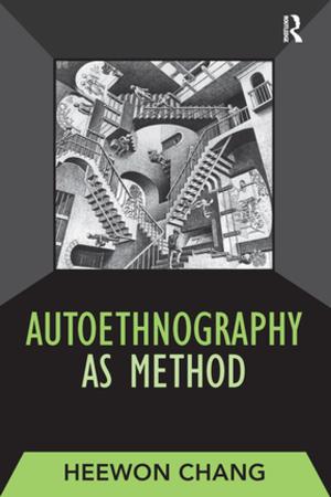 Cover of the book Autoethnography as Method by João F. D. Rodrigues, Tiago M. D. Domingos, Alexandra P.S. Marques
