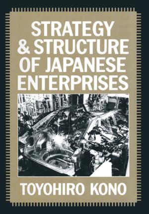 Cover of the book Strategy and Structure of Japanese Enterprises by Keri Weed, Jaelyn R. Farris, Jody S Nicholson