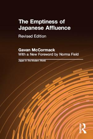Cover of the book The Emptiness of Japanese Affluence by Mairi MacInnes