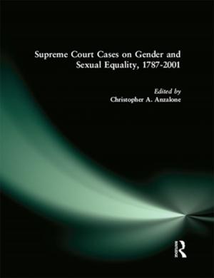 Cover of the book Supreme Court Cases on Political Representation, 1787-2001 by 