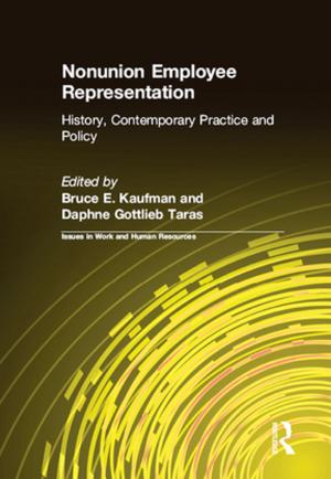 Cover of the book Nonunion Employee Representation by Gregor Muller