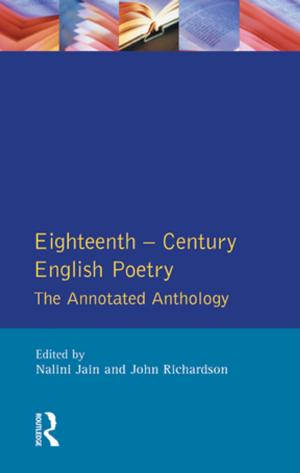 Book cover of Eighteenth Century English Poetry