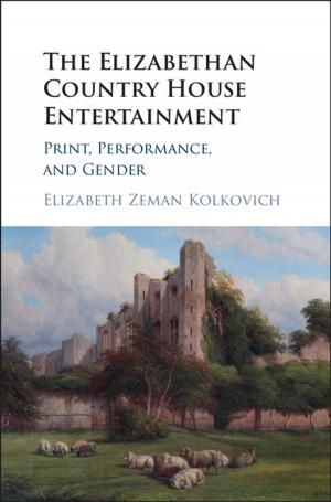Cover of the book The Elizabethan Country House Entertainment by Christian Lange