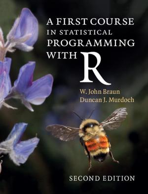 Cover of the book A First Course in Statistical Programming with R by Rachel Beatty Riedl