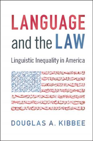 Book cover of Language and the Law