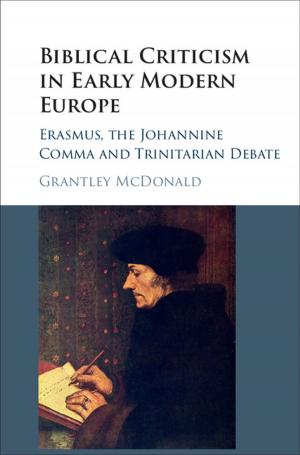 Cover of the book Biblical Criticism in Early Modern Europe by Sarah Coakley