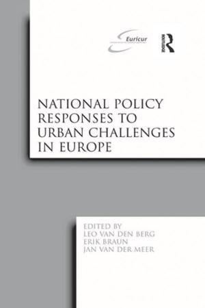 Cover of the book National Policy Responses to Urban Challenges in Europe by Alexander Rubel, Michael Vickers