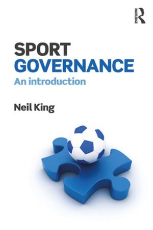 Cover of the book Sport Governance by D D Raphael, D. D. Raphael
