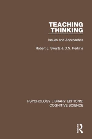 Cover of the book Teaching Thinking by Miriam Meyerhoff, Erik Schleef, Laurel MacKenzie