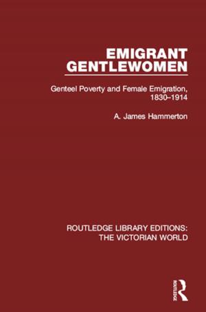 Book cover of Emigrant Gentlewomen
