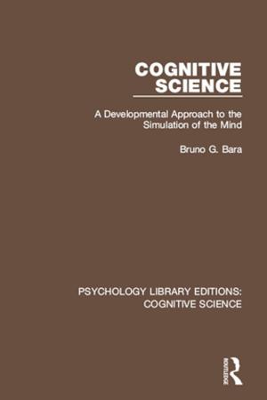Cover of the book Cognitive Science by Rosa Chun, Rui Da Silva, Gary Davies, Stuart Roper