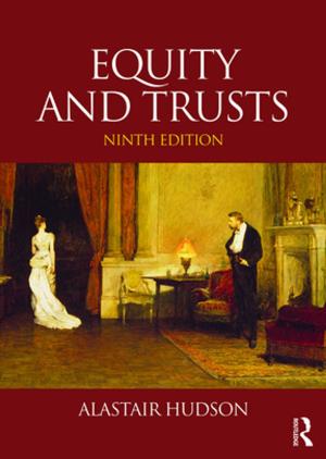 Cover of the book Equity and Trusts by Ruwantissa Abeyratne