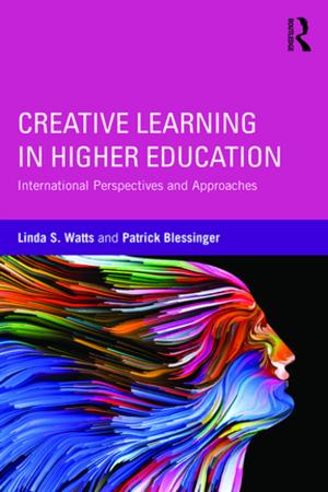 Cover of the book Creative Learning in Higher Education by Anna Proudfoot