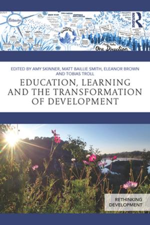 Cover of the book Education, Learning and the Transformation of Development by Winfred P. Lehmann