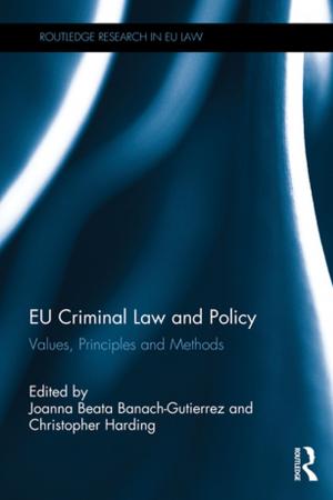 Cover of the book EU Criminal Law and Policy by Wilfred R. Bion