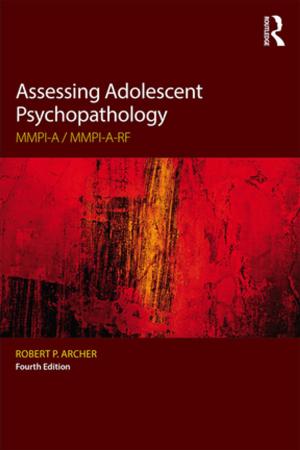 Cover of the book Assessing Adolescent Psychopathology by 