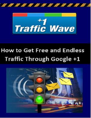 bigCover of the book Google +1 Traffic Wave - How to Get Unlimited Web Traffic from Google + by 
