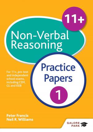 Book cover of 11+ Non-Verbal Reasoning Practice Papers 1
