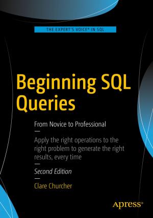 Cover of the book Beginning SQL Queries by Thurupathan Vijayakumar