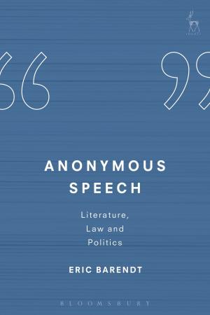 Cover of the book Anonymous Speech by H.E. Bates