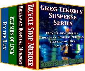 Book cover of Greg Tenorly Suspense Series Boxed Set