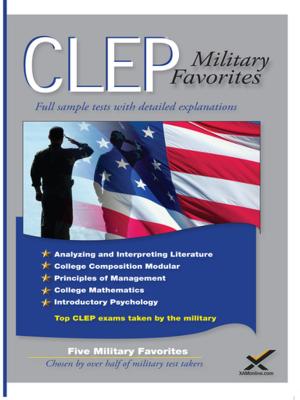 Cover of the book CLEP Military Favorites by Andy Gaus, Kathleen Morrison, Dr. Sujata Millick, Sharon A Wynne