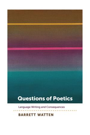 Cover of Questions of Poetics