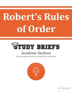 Book cover of Robert's Rules of Order