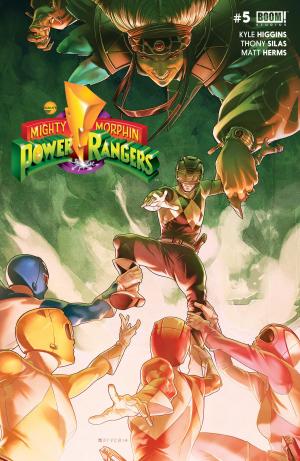 Cover of the book Mighty Morphin Power Rangers #5 by Shannon Watters, Kat Leyh, Maarta Laiho
