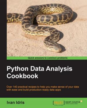 Cover of the book Python Data Analysis Cookbook by K. Von Novack