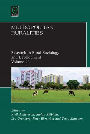 Cover of the book Metropolitan Ruralities by Nathan C. Hall, Thomas Goetz