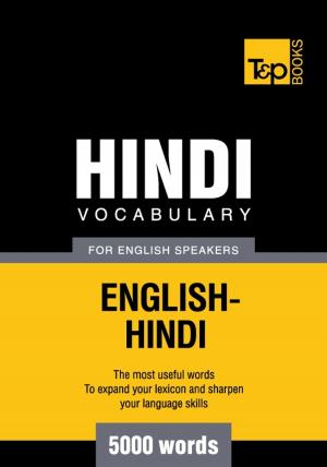 Cover of Hindi vocabulary for English speakers - 5000 words