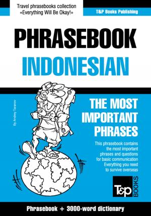 Cover of the book English-Indonesian phrasebook and 3000-word topical vocabulary by Alex W Milne