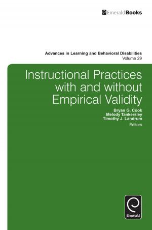 Cover of the book Instructional Practices with and without Empirical Validity by Jon Shaw, Stephen Ison