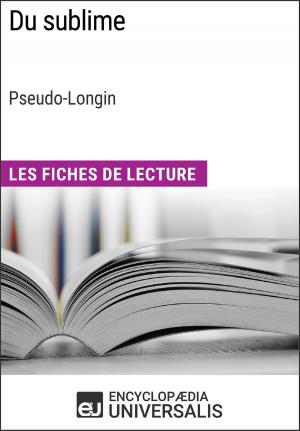 bigCover of the book Du sublime de Longin (Les Fiches de Lecture d'Universalis) by 