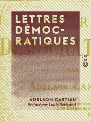Cover of the book Lettres démocratiques by Paul Janet