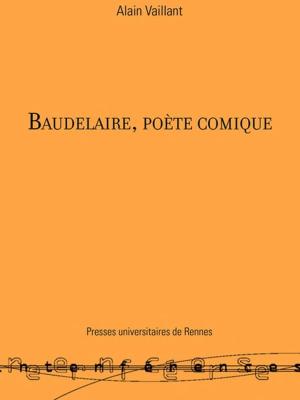 Book cover of Baudelaire, poète comique
