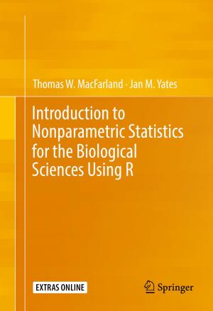Cover of the book Introduction to Nonparametric Statistics for the Biological Sciences Using R by David S.A. Simakov
