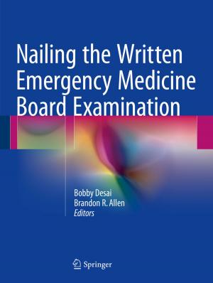 Cover of the book Nailing the Written Emergency Medicine Board Examination by Houssem Haddar, Ralf Hiptmair, Peter Monk, Rodolfo Rodríguez